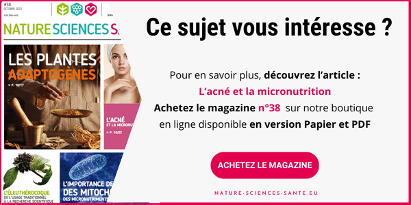 L’acné et la micronutrition 